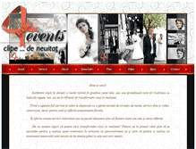 Tablet Screenshot of 4events.ro